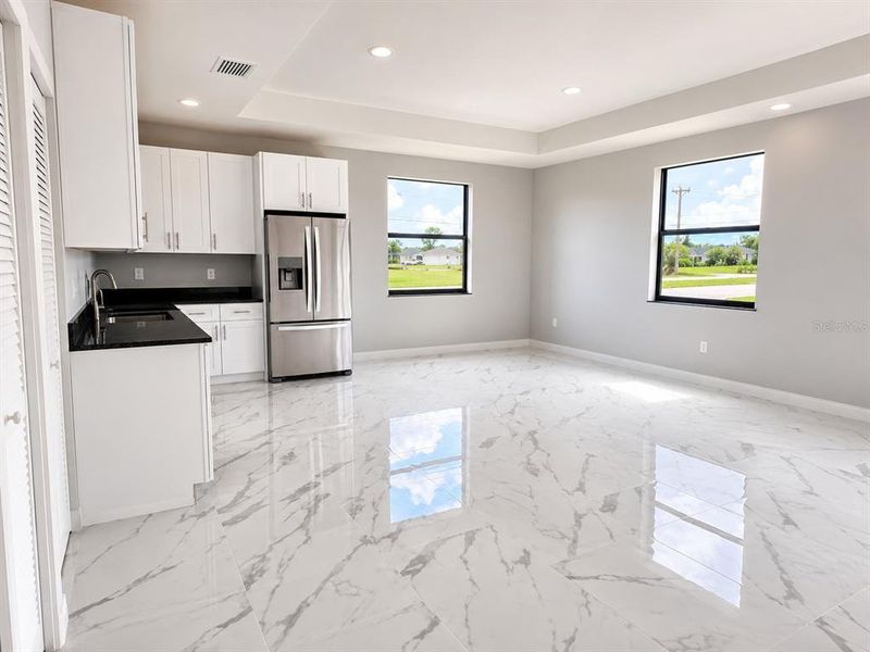 Spacious, unfurnished interior of a new home in , Cape Coral (Image 9). Spacious, unfurnished interior of a new home in , Cape Coral (Image 9).