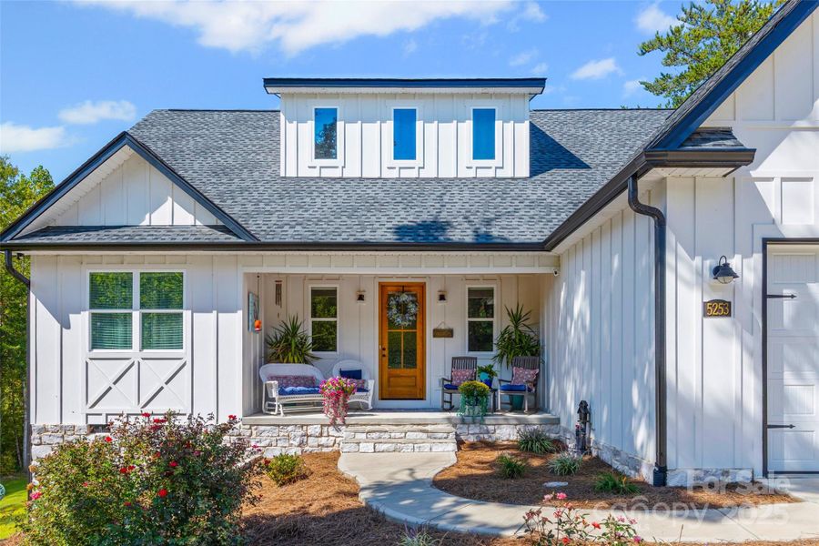 Front exterior of a new home in , Clover, SC, highlighting curb appeal (Image 19). Front exterior of a new home in , Clover, SC, highlighting curb appeal (Image 19).