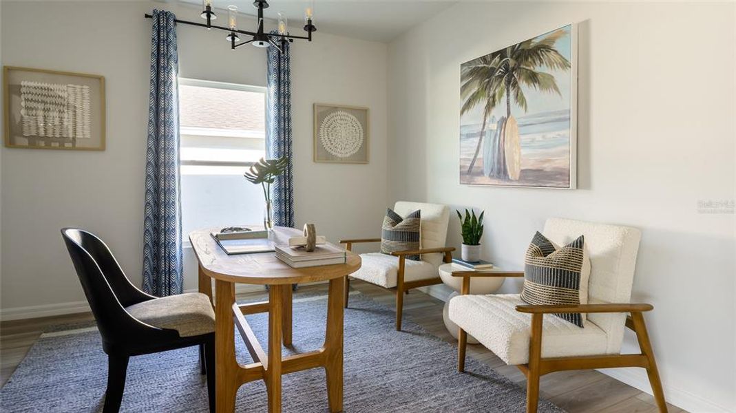 Furnished interior view inside a new home in Pasadena Ridge, Pasadena Hills (Image 13).