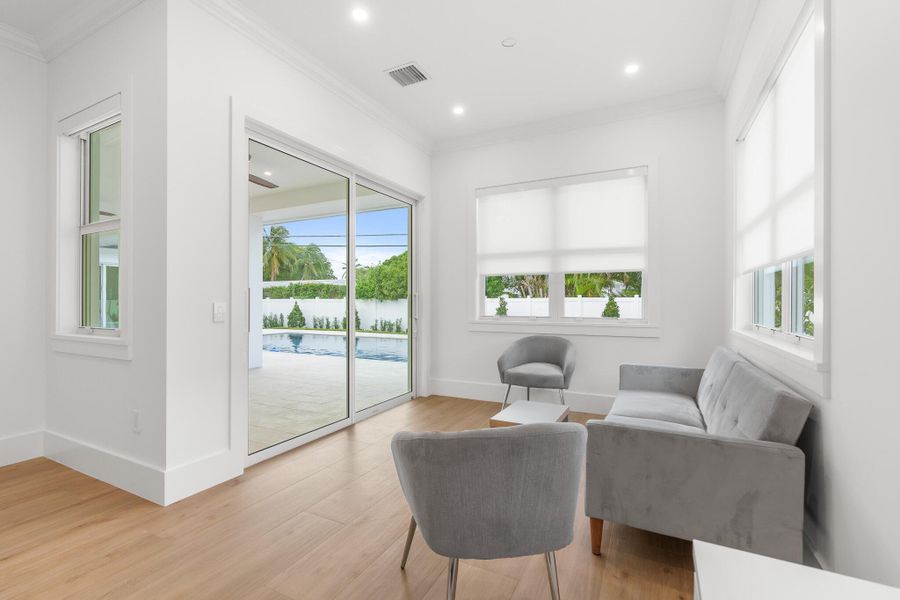 Furnished interior view inside a new home in , Boynton Beach (Image 41). Furnished interior view inside a new home in , Boynton Beach (Image 41).