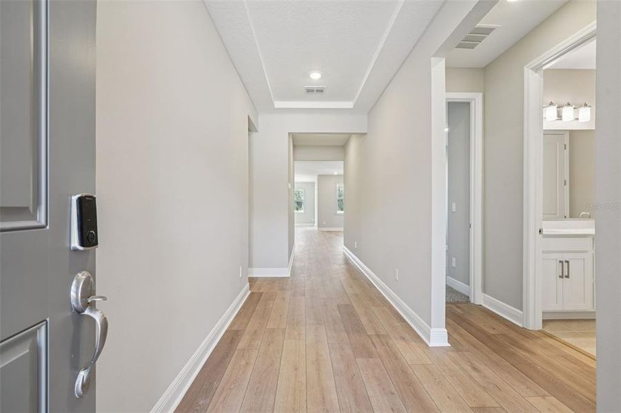 Spacious, unfurnished interior of a new home in Legends Preserve - Signature Series, Daytona Beach (Image 14). Spacious, unfurnished interior of a new home in Legends Preserve - Signature Series, Daytona Beach (Image 14).