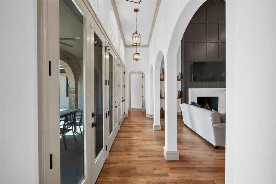 Furnished interior view inside a new home in , Aledo (Image 16).