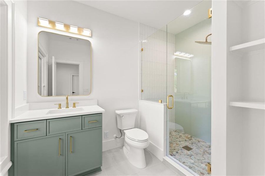 Furnished interior view inside a new home in , Hoschton (Image 45).