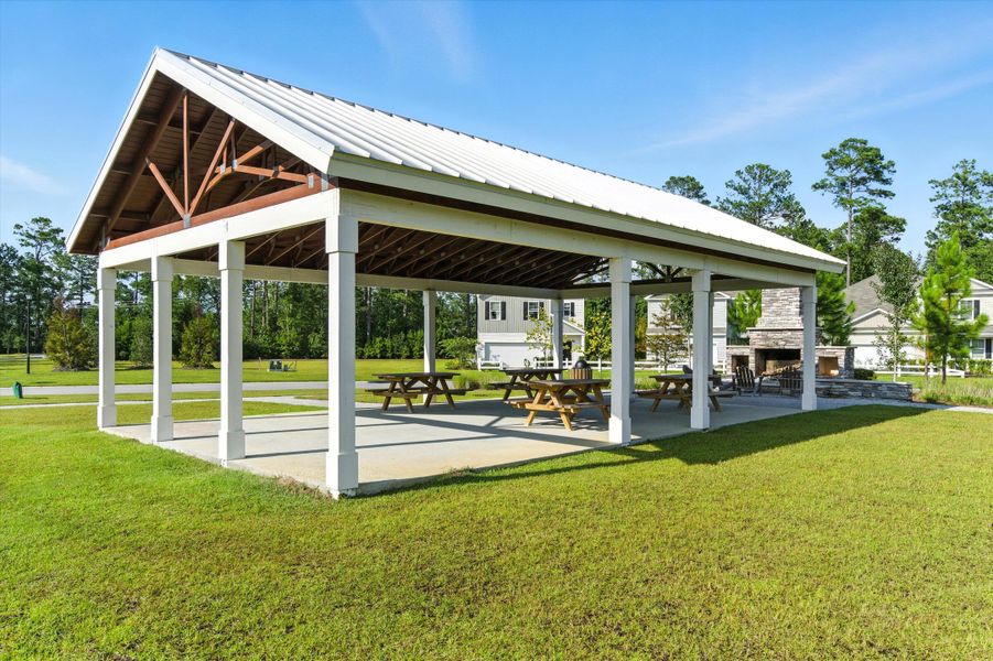 Front exterior of a new home in , Summerville, SC, highlighting curb appeal (Image 19).