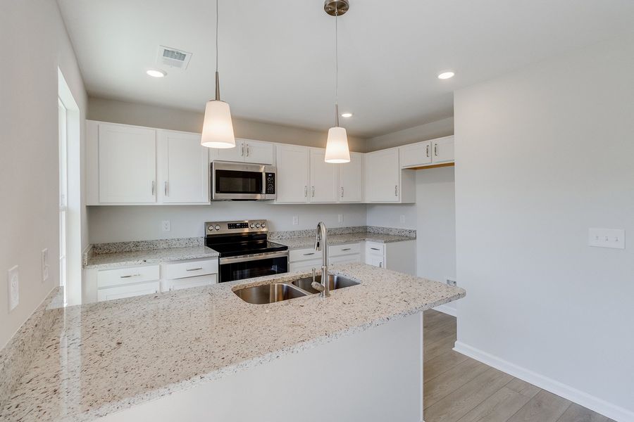 Furnished interior view inside a new home in Astoria, Columbia (Image 7).