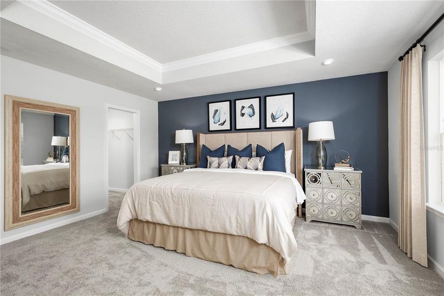 Furnished interior view inside a new home in Reserve at Lake Meadows, Ocoee (Image 14). Furnished interior view inside a new home in Reserve at Lake Meadows, Ocoee (Image 14).
