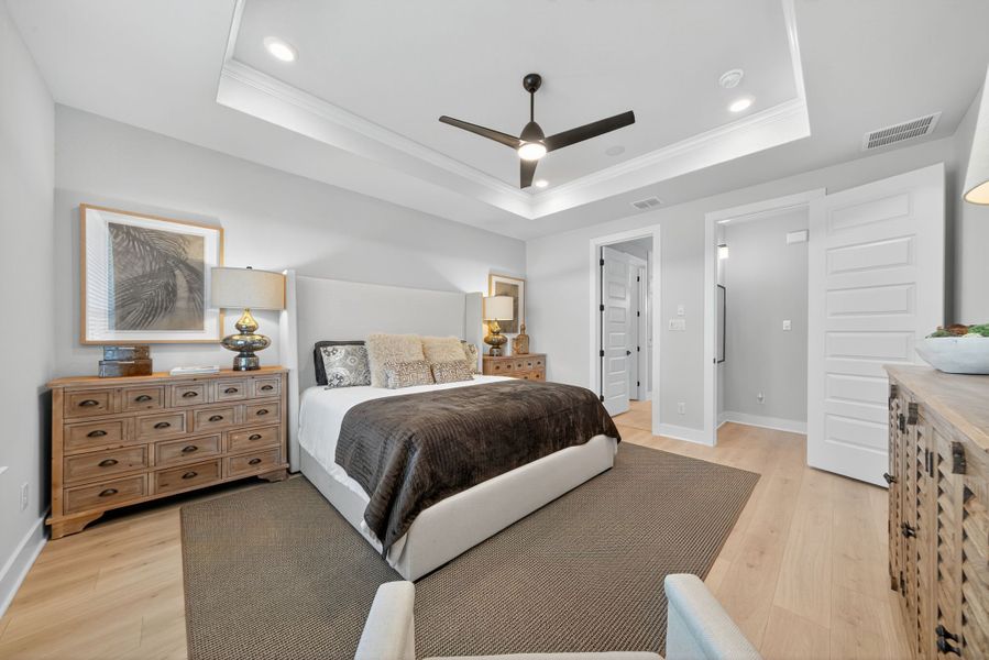 Furnished interior view inside a new home in Country Village Estates, Castroville (Image 23). Furnished interior view inside a new home in Country Village Estates, Castroville (Image 23).