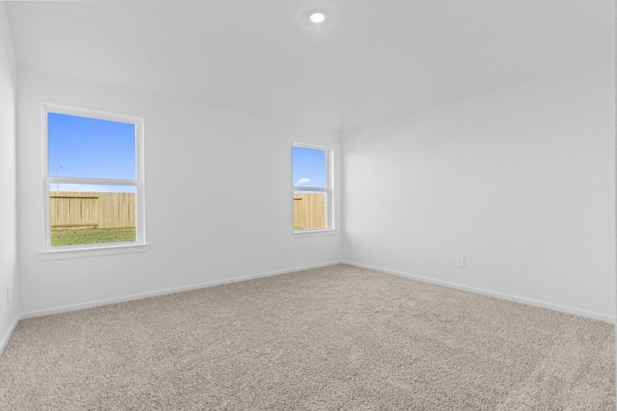 Spacious, unfurnished interior of a new home in Watermark, Alvin (Image 16). Spacious, unfurnished interior of a new home in Watermark, Alvin (Image 16).
