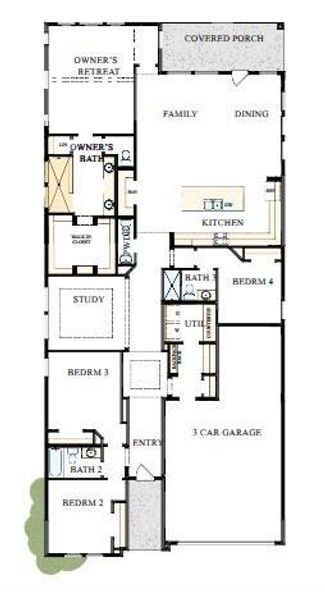 The success of a floor plan is the way you can move through it…You’ll be amazed at how well this home lives…We call it traffic patterns.