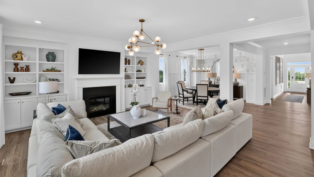 Living area corner angle
