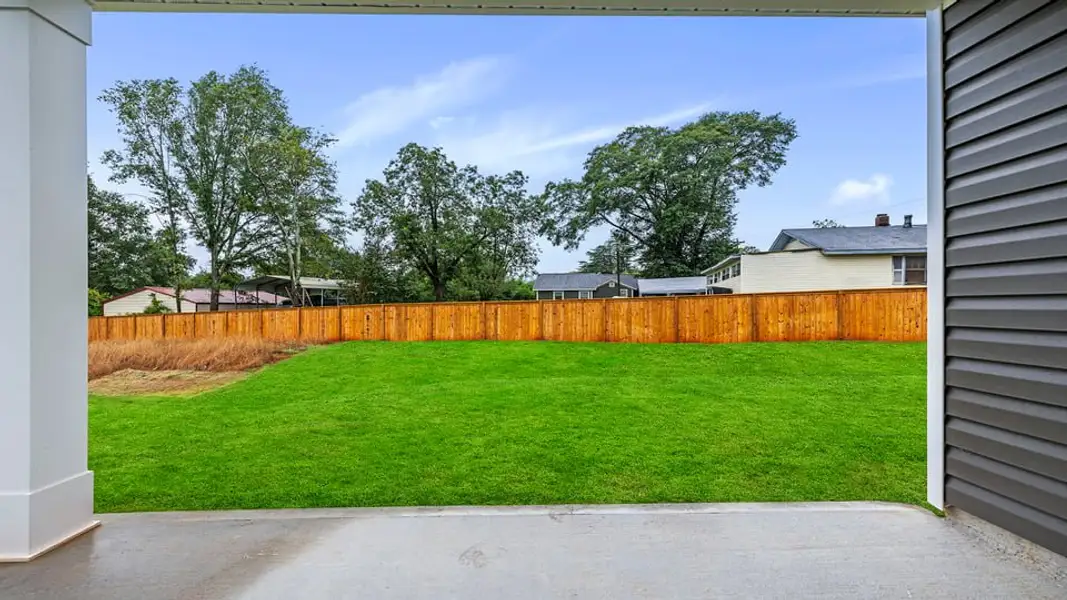 Exterior details and patio area of a home in Cascade Point, Seneca (Image 2). Exterior details and patio area of a home in Cascade Point, Seneca (Image 2).