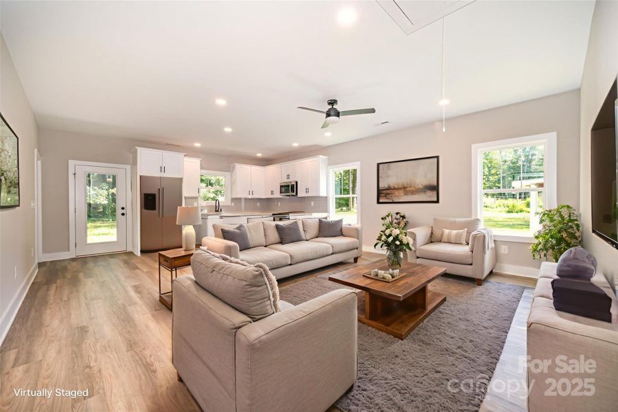 Furnished interior view inside a new home in , Salisbury (Image 14). Furnished interior view inside a new home in , Salisbury (Image 14).