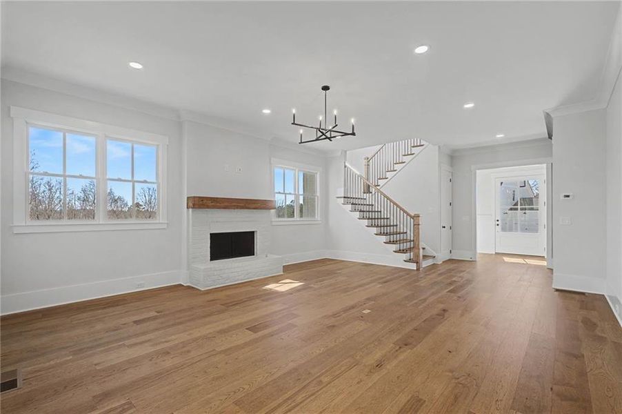 Spacious, unfurnished interior of a new home in Malone's Pond, Ball Ground (Image 18).