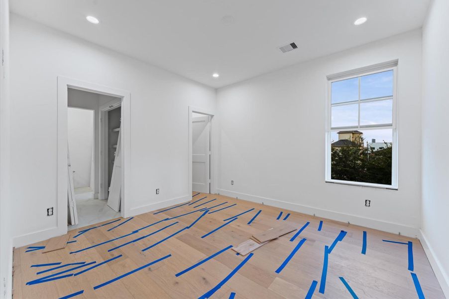 Bedroom on the third floor. Bedroom on the third floor.