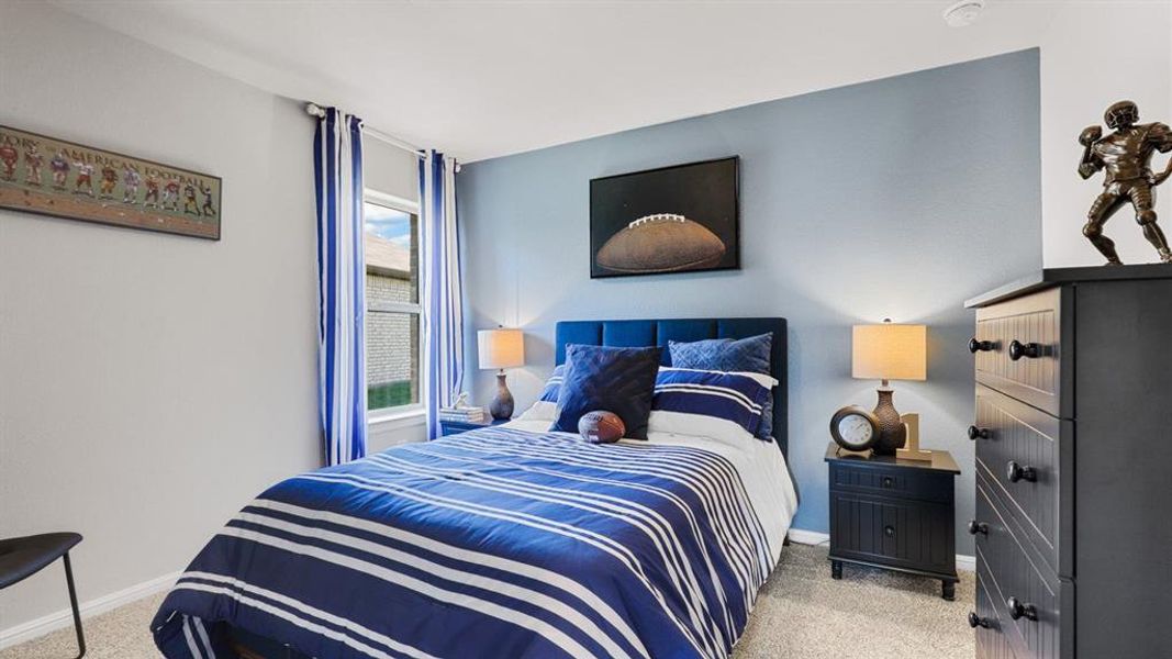 Furnished interior view inside a new home in Rosewood at Beltmill, Fort Worth (Image 8). Furnished interior view inside a new home in Rosewood at Beltmill, Fort Worth (Image 8).