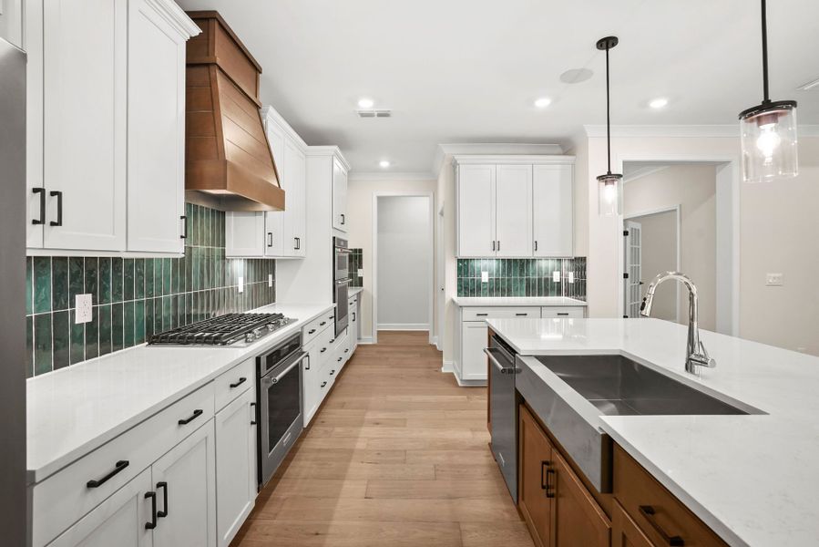 Furnished interior view inside a new home in Carolina Riverside, Belmont (Image 7).