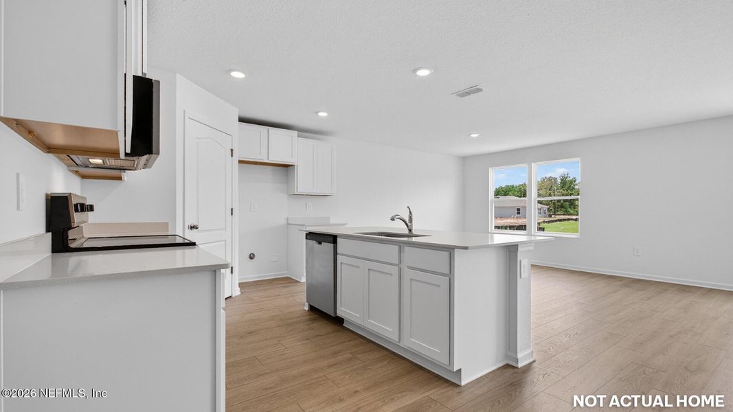 Furnished interior view inside a new home in Copes Landing, Jacksonville (Image 9).