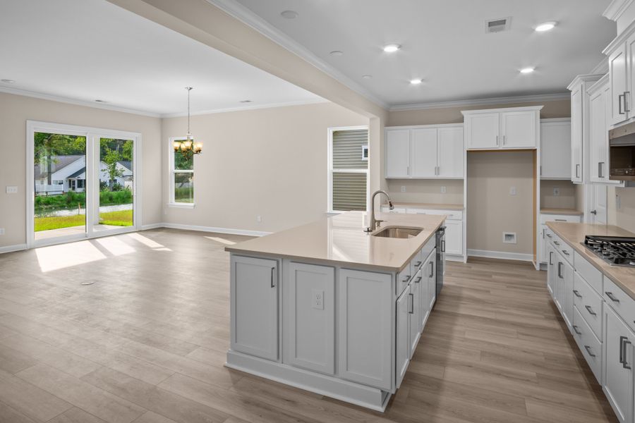 Furnished interior view inside a new home in Bridgewater - Shorehaven Village, Little River (Image 5). Furnished interior view inside a new home in Bridgewater - Shorehaven Village, Little River (Image 5).