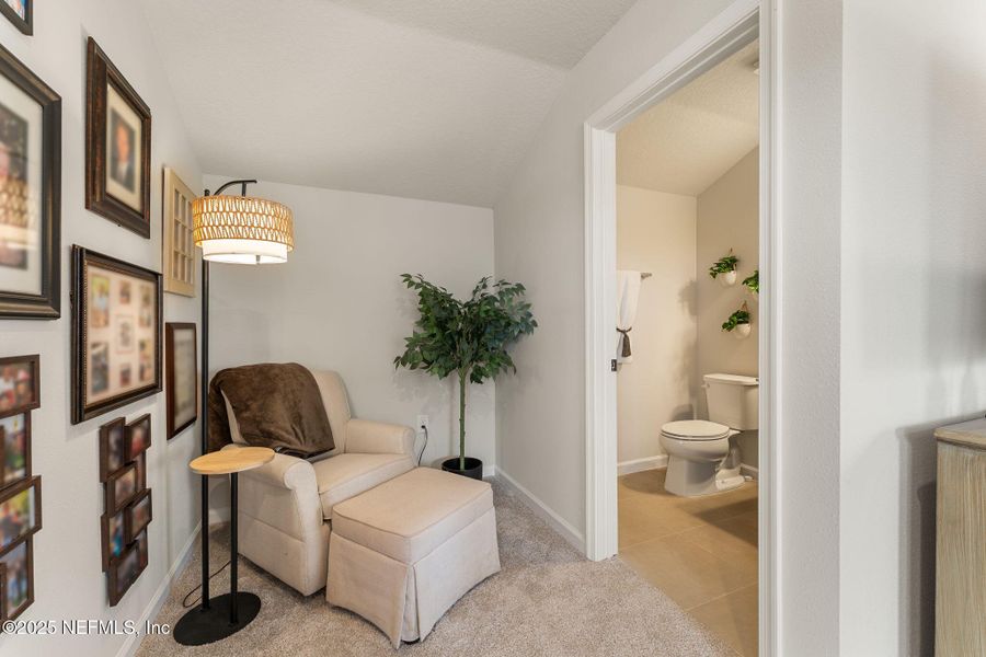 Furnished interior view inside a new home in Seminole Palms Single-Family Homes, Palm Coast (Image 34).