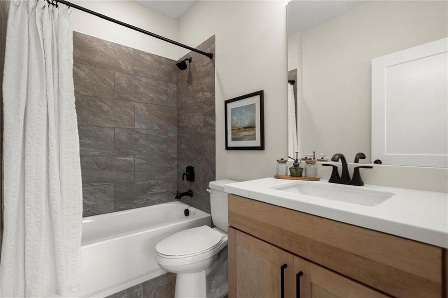 Furnished interior view inside a new home in The Gathering – Alpharetta, Alpharetta (Image 3).