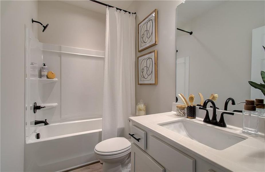 Furnished interior view inside a new home in Fowler Farms, Auburn (Image 36).