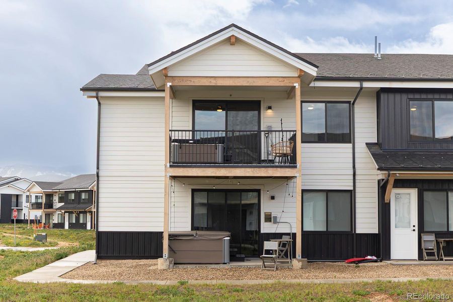 Front exterior of a new home in , Fraser, CO, highlighting curb appeal (Image 20).