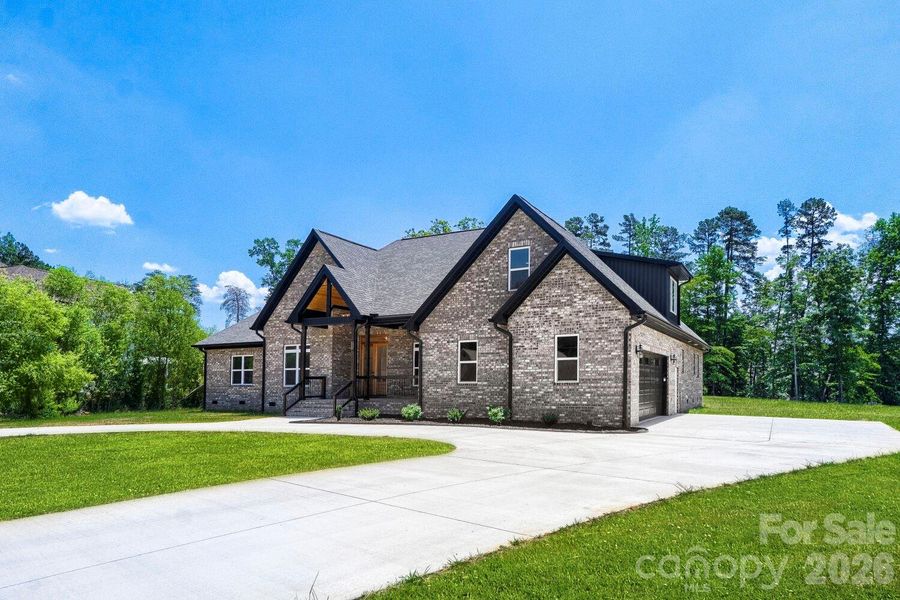 Front exterior of a new home in , Salisbury, NC, highlighting curb appeal (Image 2). Front exterior of a new home in , Salisbury, NC, highlighting curb appeal (Image 2).