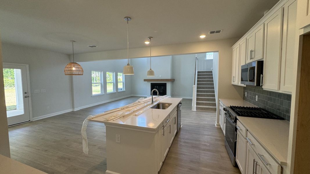 Furnished interior view inside a new home in Watson Hill, Summerville (Image 8).