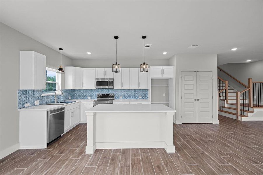Furnished interior view inside a new home in , Granbury (Image 10).