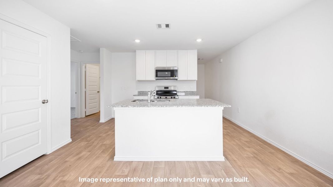Furnished interior view inside a new home in Terra Vista, Lubbock (Image 5).