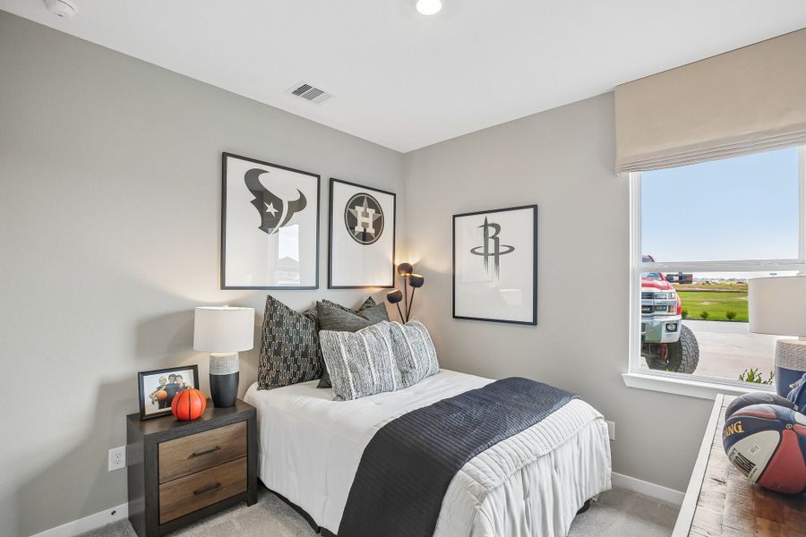 Representative furnished interior of a home built from the Charlton by Taylor Morrison in Mason Woods, Cypress (Image 34).