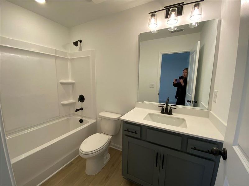 Furnished interior view inside a new home in Creekside, Dawsonville (Image 10).