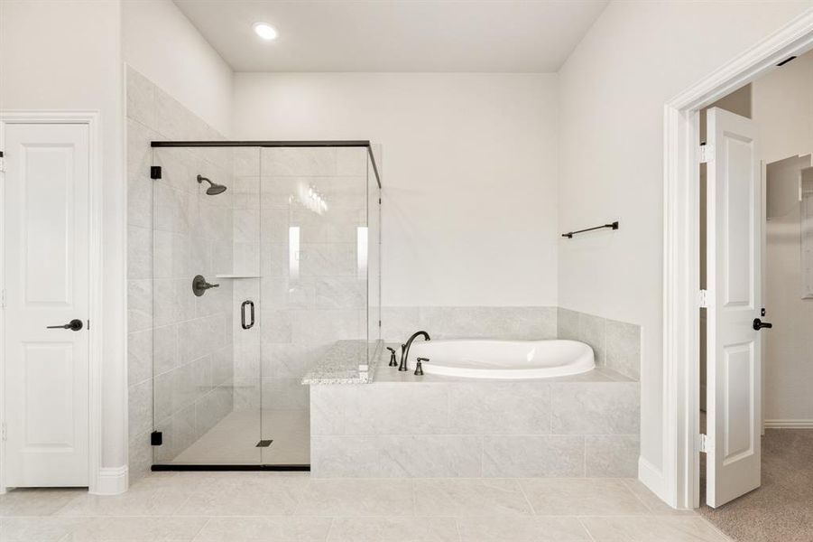 Furnished interior view inside a new home in Villages of Walnut Grove, Midlothian (Image 17).