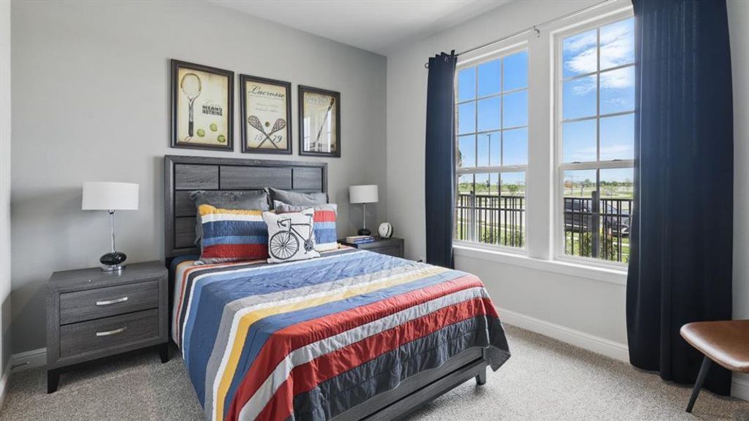 Furnished interior view inside a new home in Morningstar, Fort Worth (Image 25). Furnished interior view inside a new home in Morningstar, Fort Worth (Image 25).