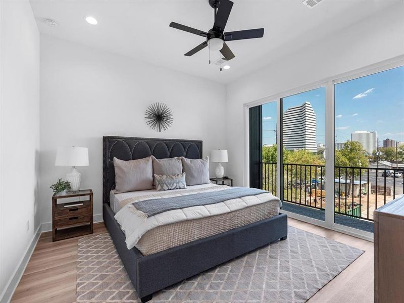 Furnished interior view inside a new home in Allura At Val Verde, Houston (Image 9).