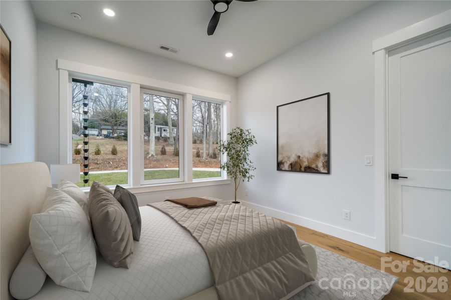 Bedroom #2 virtually staged