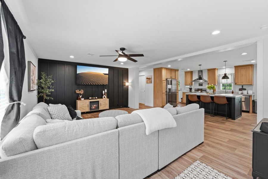 Furnished interior view inside a new home in , Livingston (Image 14). Furnished interior view inside a new home in , Livingston (Image 14).