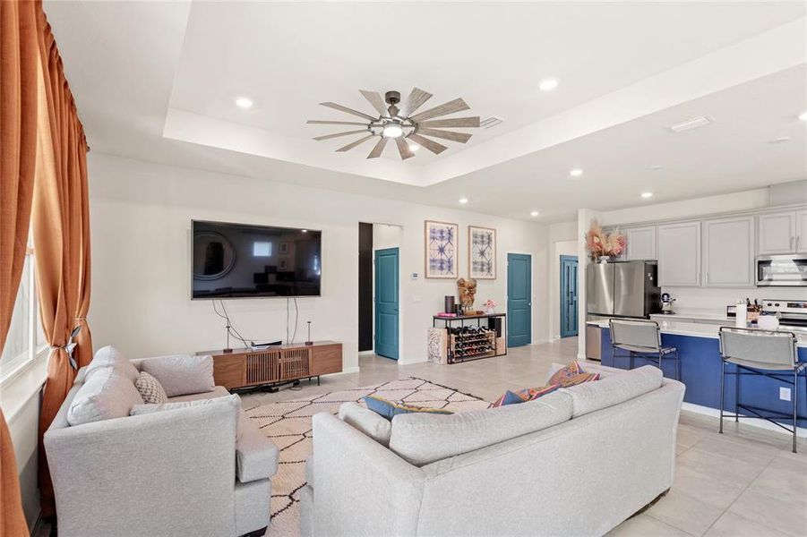 Furnished interior view inside a new home in , Kissimmee (Image 12).