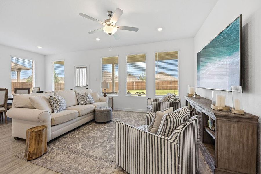 Furnished interior view inside a new home in , McKinney (Image 11). Furnished interior view inside a new home in , McKinney (Image 11).