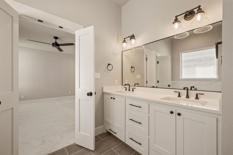 Furnished interior view inside a new home in , Justin (Image 11).