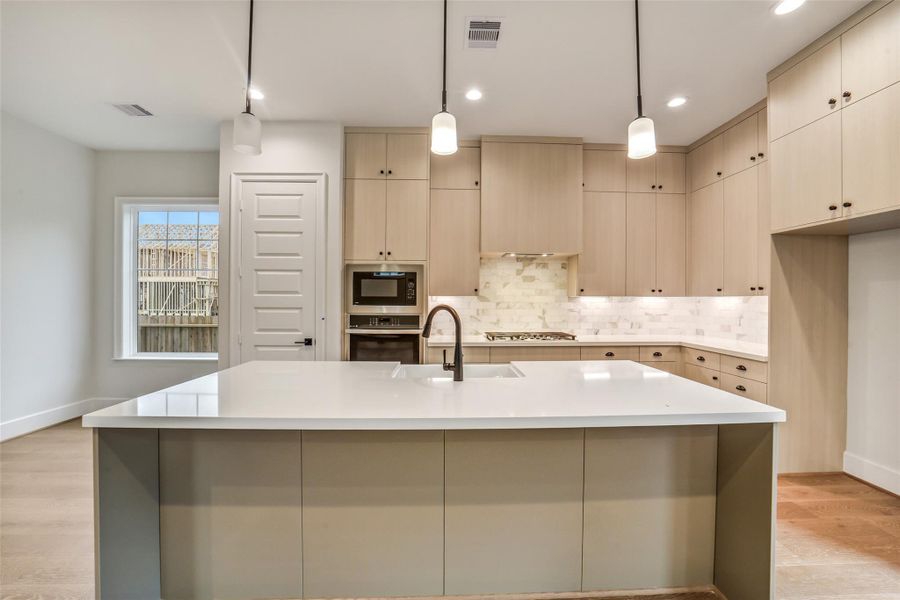 Furnished interior view inside a new home in , Houston (Image 15).