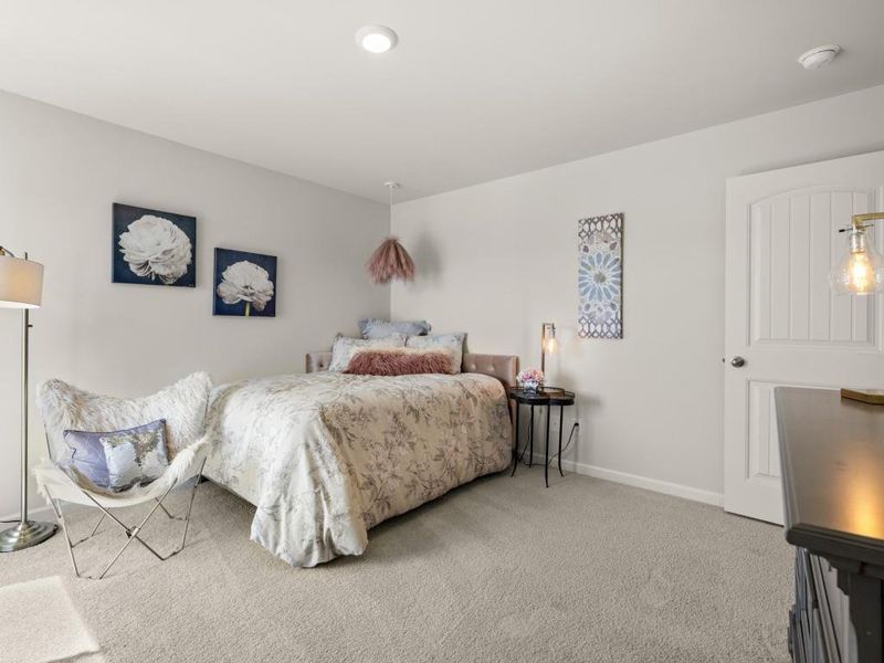 Furnished interior view inside a new home in Haven Abbey, Cumming (Image 20).