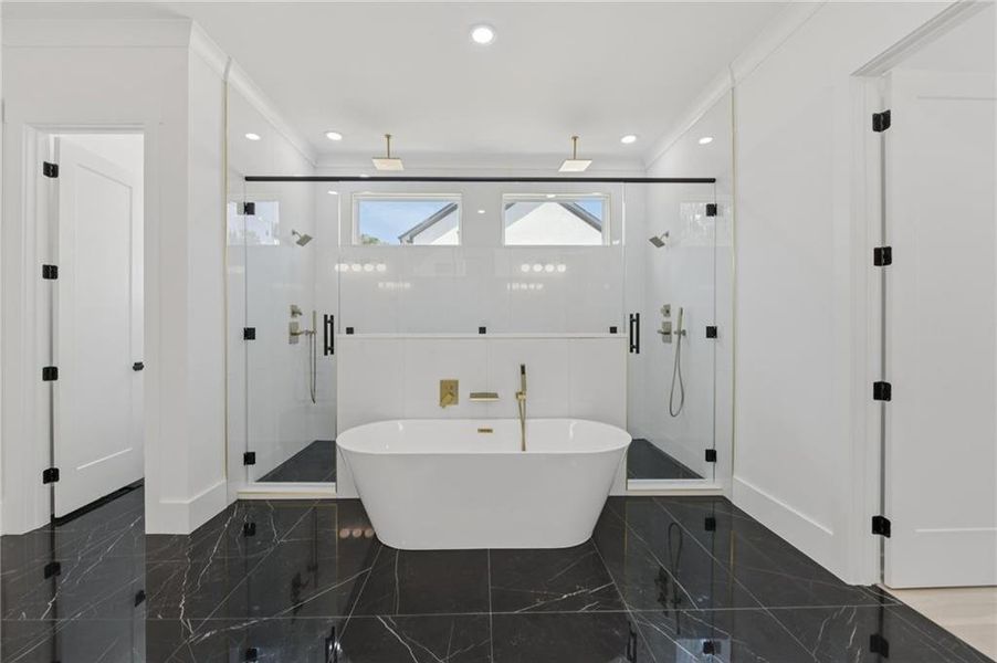 Furnished interior view inside a new home in , Grayson (Image 21).