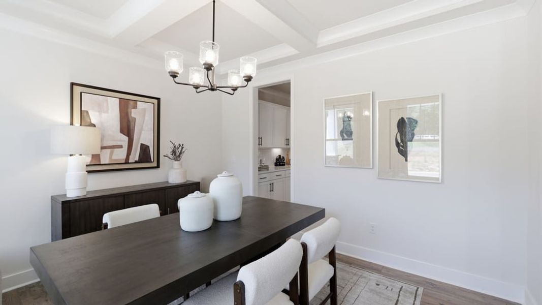 Furnished interior view inside a new home in Adams Glen, Greenville (Image 9).