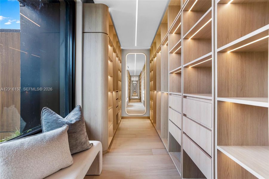 Furnished interior view inside a new home in , Miami Beach (Image 10).