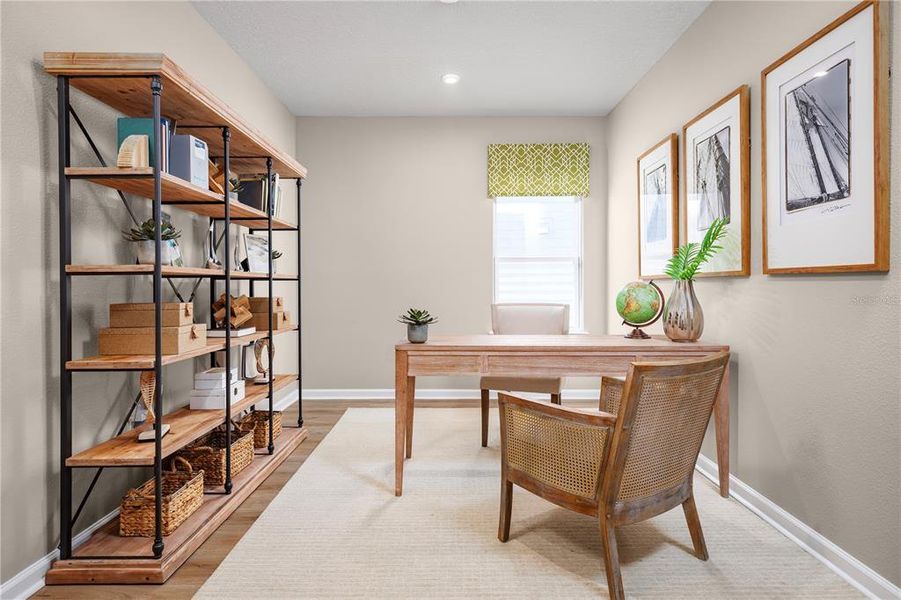 Furnished interior view inside a new home in Hammock Oaks, Lady Lake (Image 7).