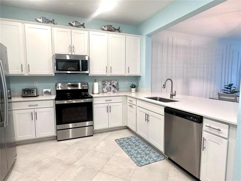 Furnished interior view inside a new home in , Englewood (Image 8).