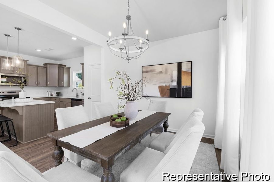 Furnished interior view inside a new home in Autumn Ridge, High Shoals (Image 5).