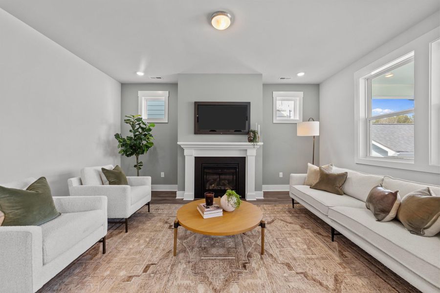 Representative furnished interior of a home built from the Found a Dream by Garman Homes in Wendell Falls, Wendell (Image 10).