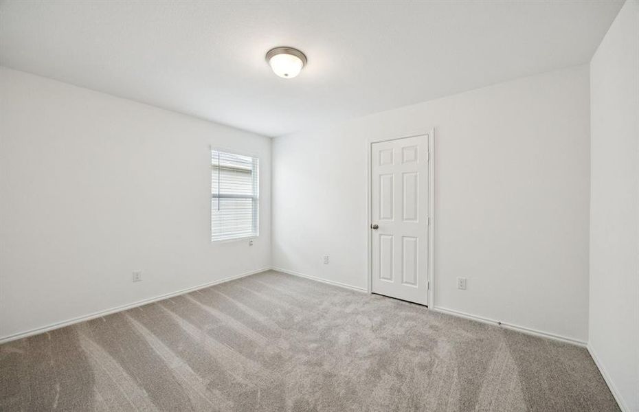 Spacious secondary bedroom